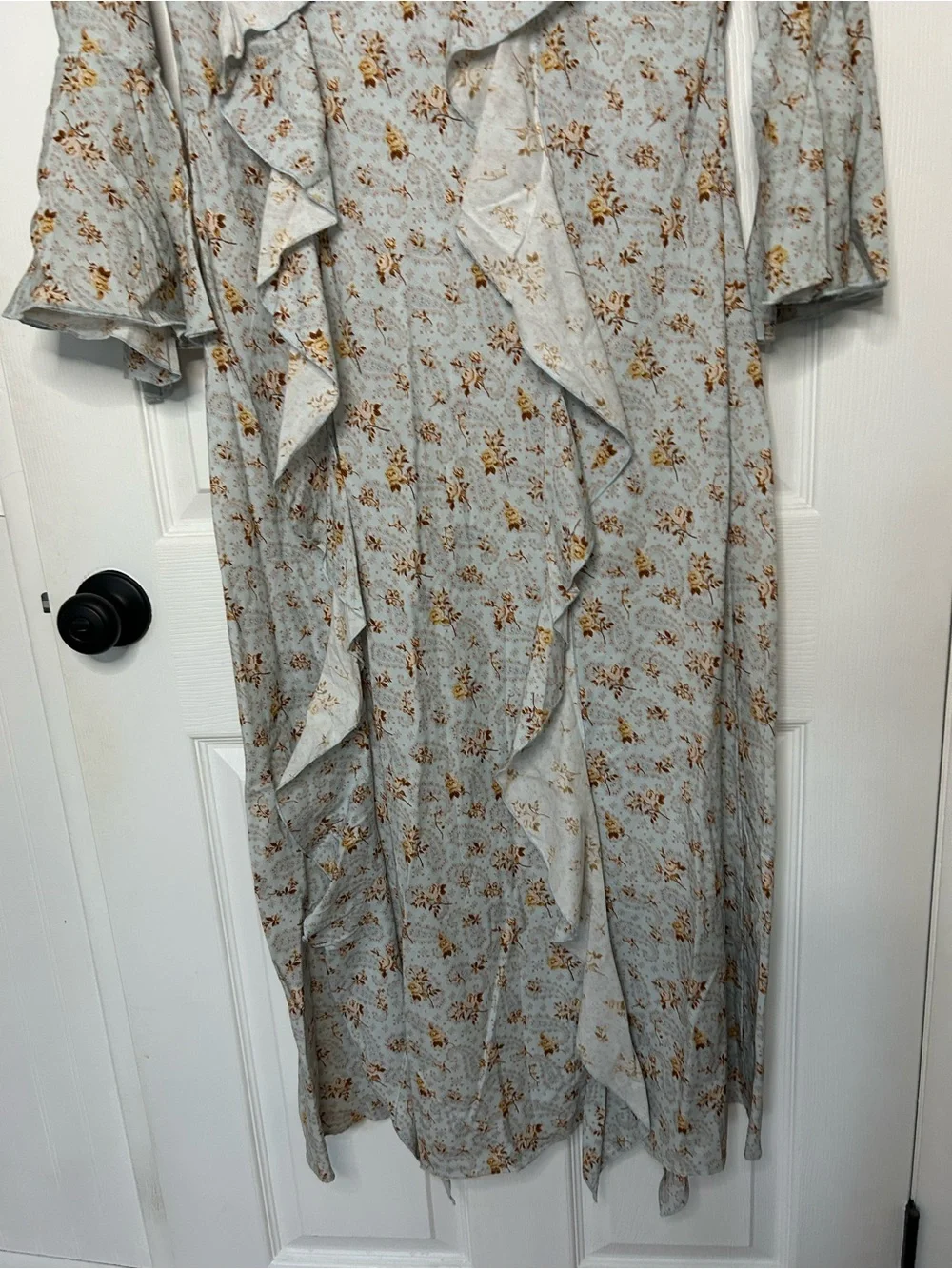 Free People x Spell & The Gypsy Fleur Frill Bias Maxi Dress